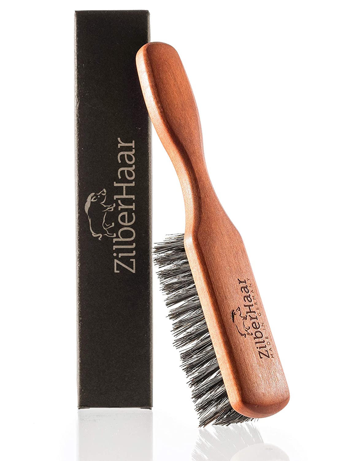 ZilberHaar Regular Beard Brush (Soft) Quality Beard Products