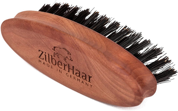 ZilberHaar Brush Cleaner - Beard and Hair Brush Cleaner Tool - Hand-Made Natural Hairbrush Cleaner Tool - 4.3 Inches Long and 1.9 Inches Wide at Rake